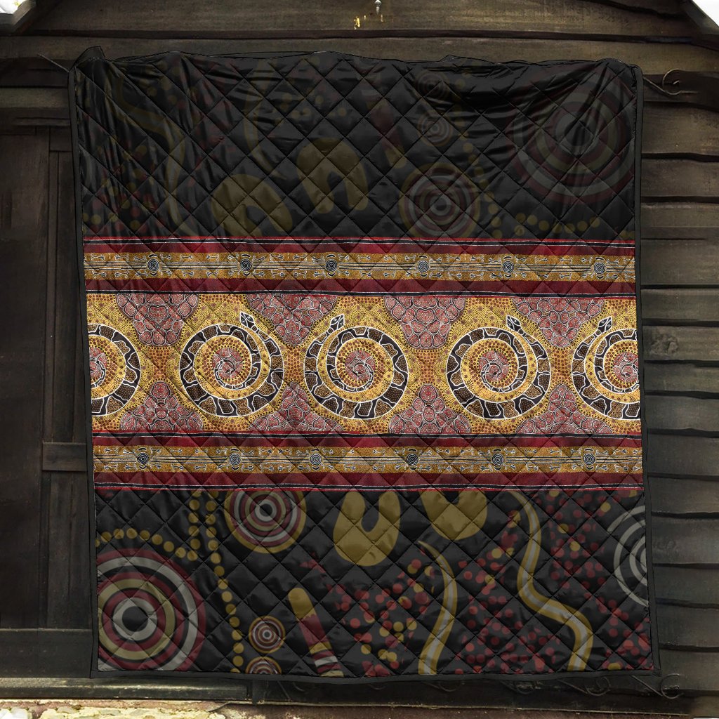 quilts-snake-dot-panting-art