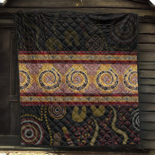 quilts-snake-dot-panting-art