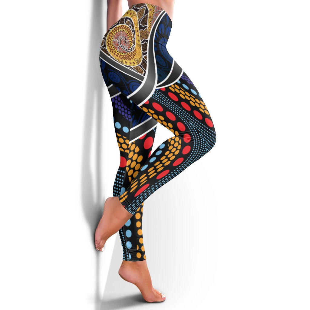 legging-aboriginal-dot-panting-art-with-snake