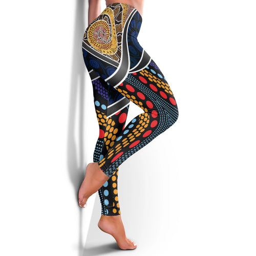 legging-aboriginal-dot-panting-art-with-snake