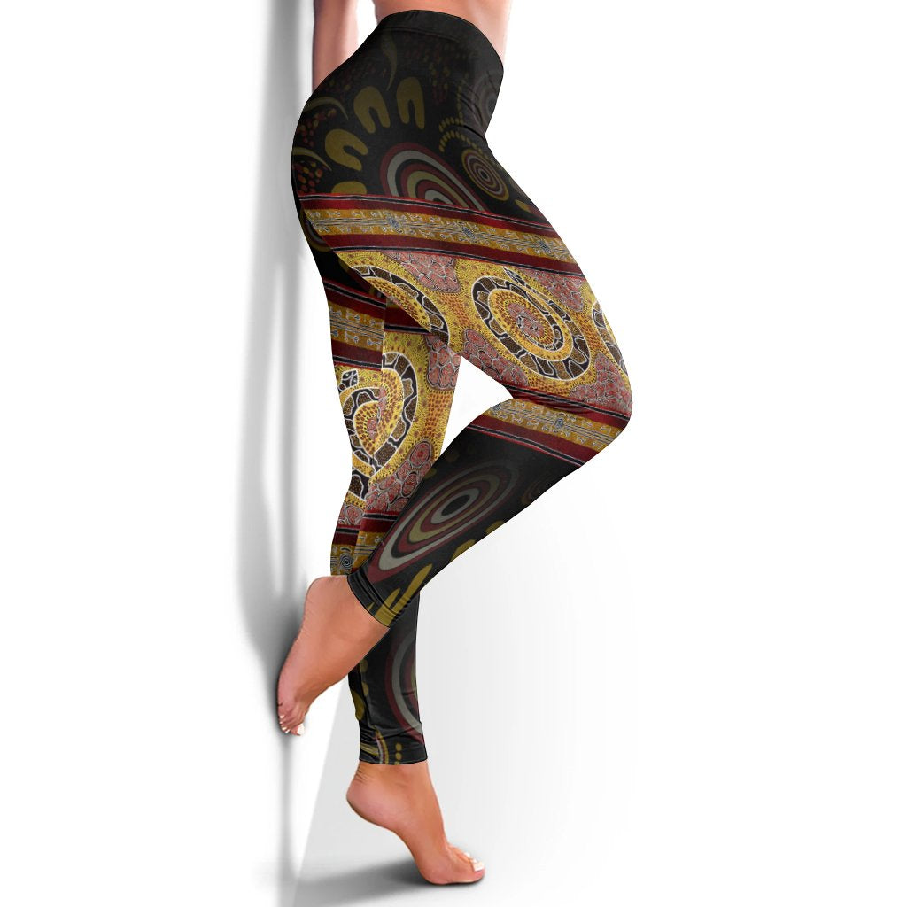 leggings-snake-dot-panting-art