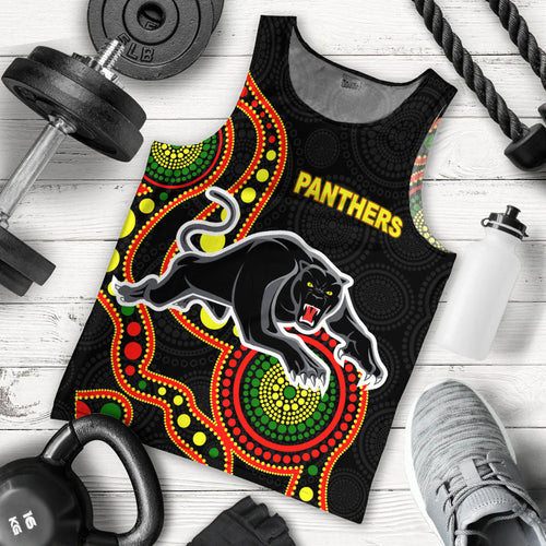 panthers-men-tank-top-aboriginal-dot-painting