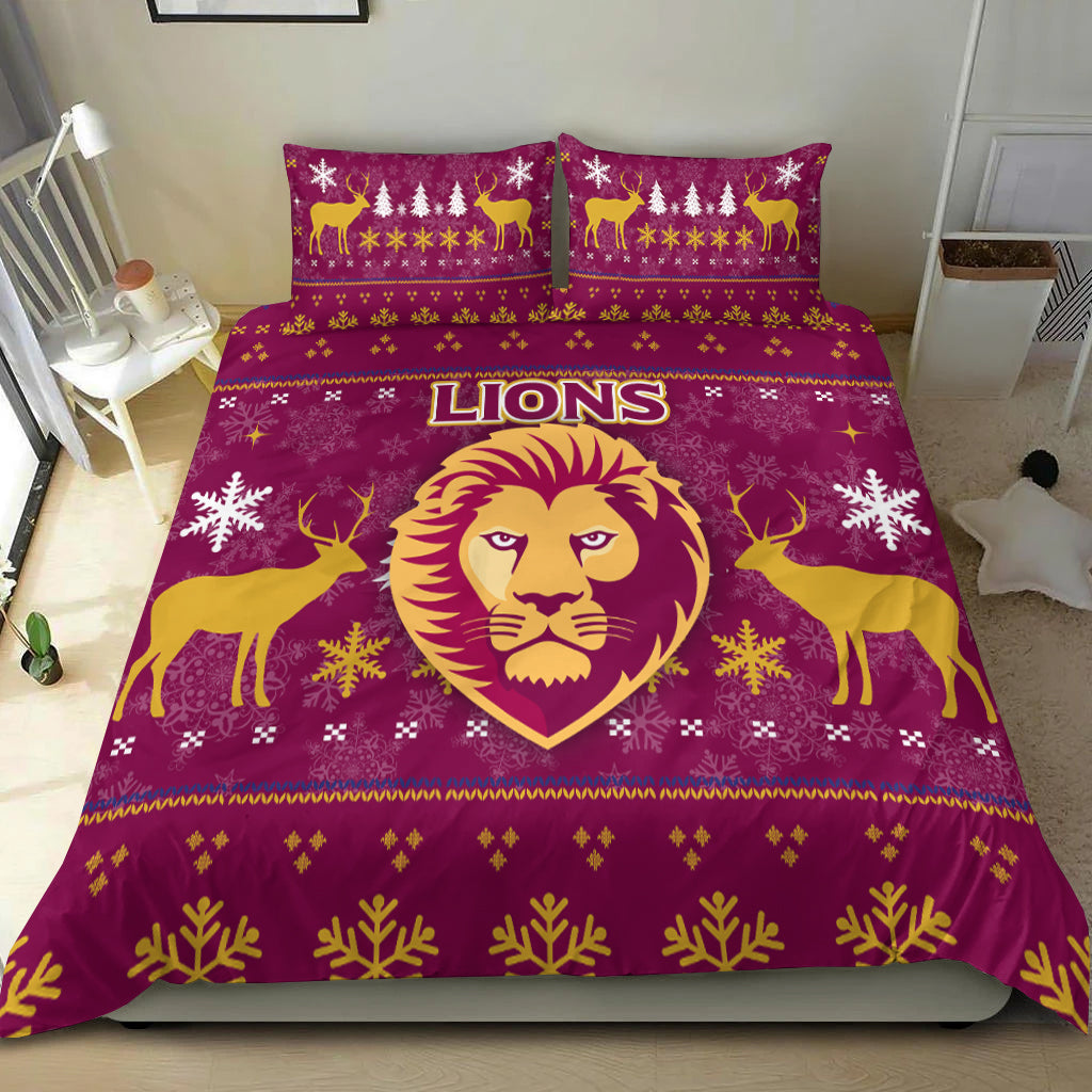 brisbane-lion-bedding-set-christmas-ugly-style