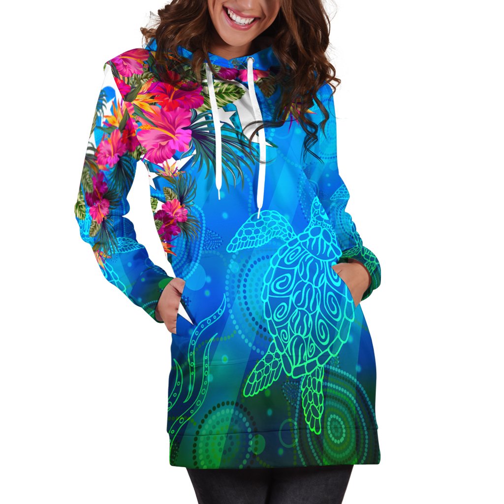 hoodie-dress-torres-strait-blue-sea-with-hibiscus