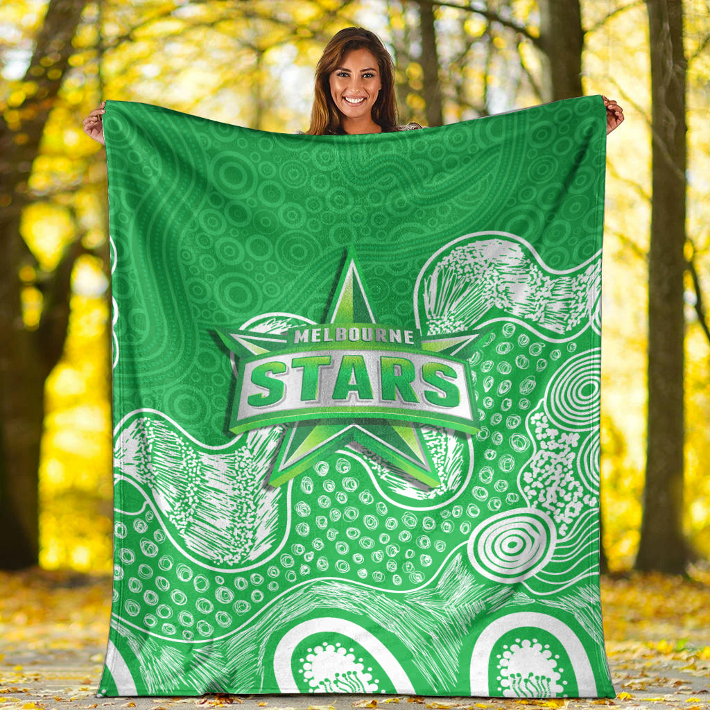 melbourne-stars-blanket-aboriginal-style-of-dot