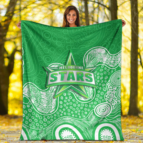 melbourne-stars-blanket-aboriginal-style-of-dot