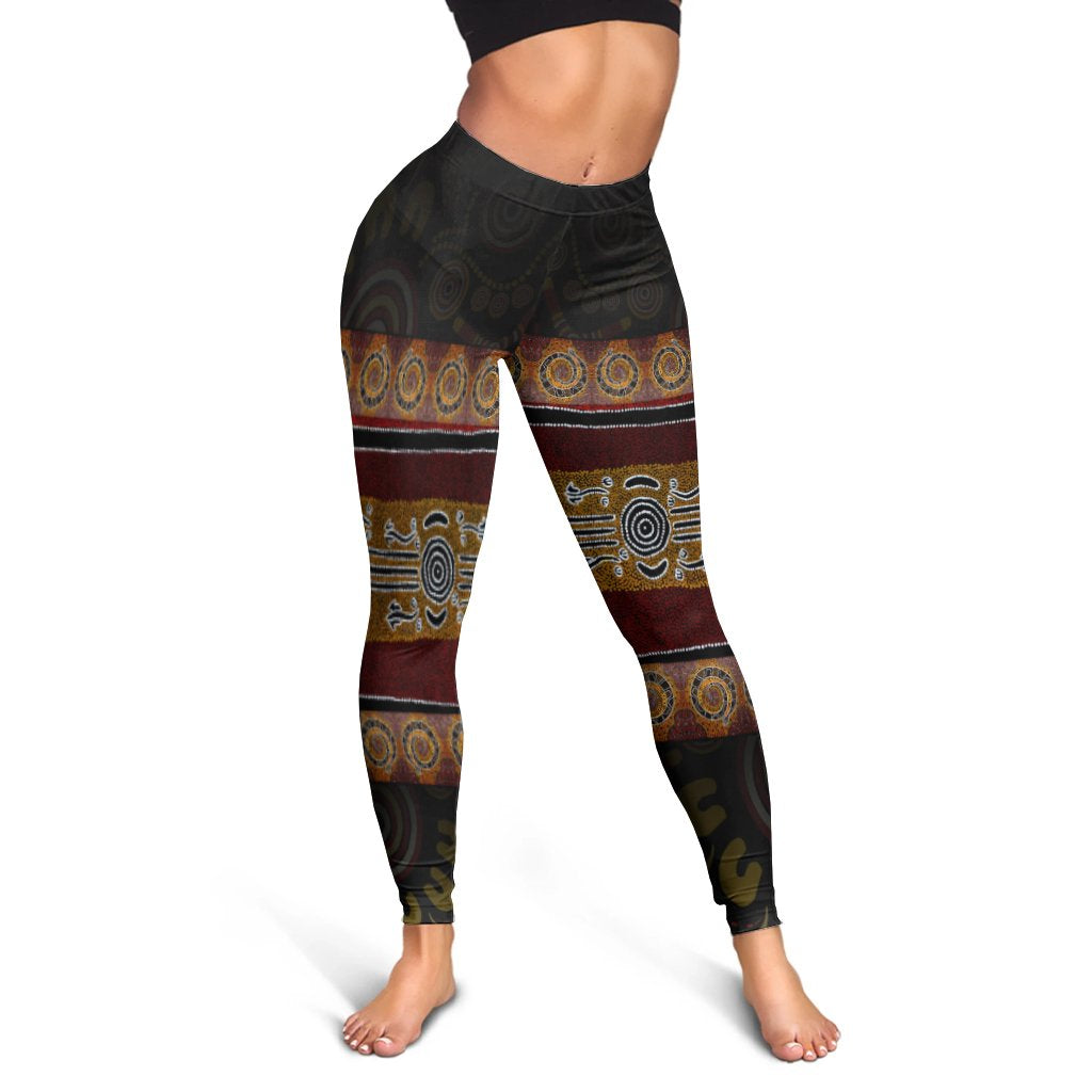 legging-aboriginal-dot-panting-art-horizontal-lines