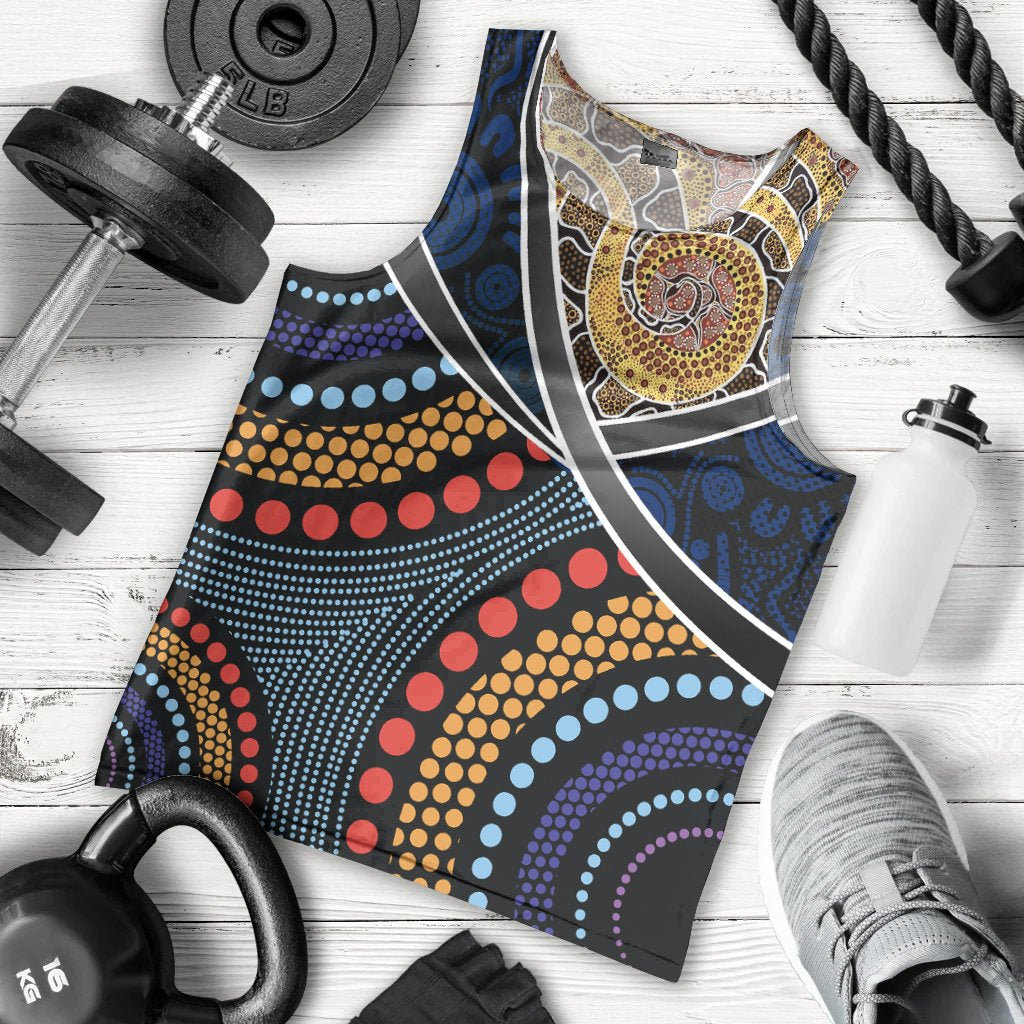 men-tank-top-aboriginal-dot-panting-art-with-snake