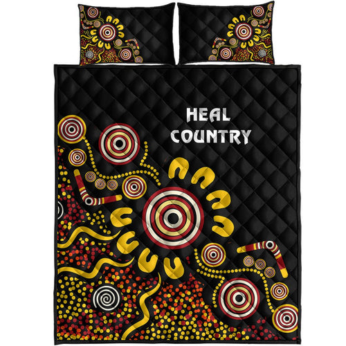australia-naidoc-week-quilt-bed-set-naidoc-week-2021-heal-country