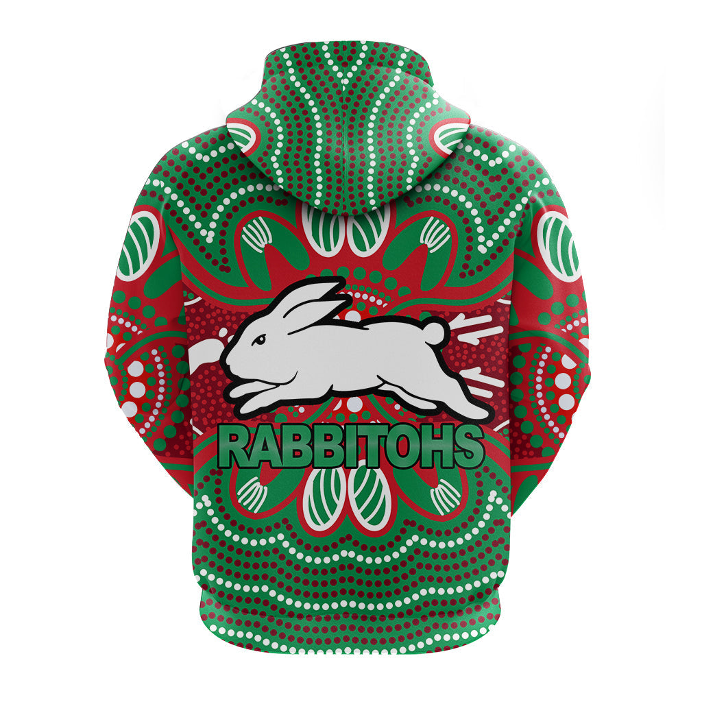 rabbitohs-hoodie-aboriginal-dot-painting