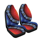 car-sar-cover-aboriginal-color-dot-painting