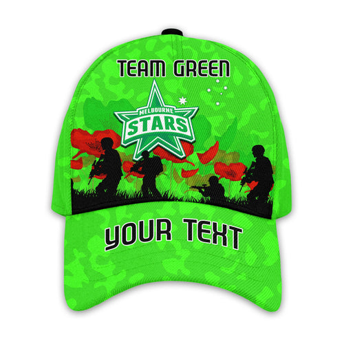 custom-personalised-melbourne-stars-cricket-classic-cap-anzac-day-camouflage-poppy-lest-we-forget