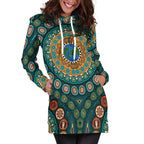 hoodie-dresses-aboriginal-green-dot-painting-with-earth