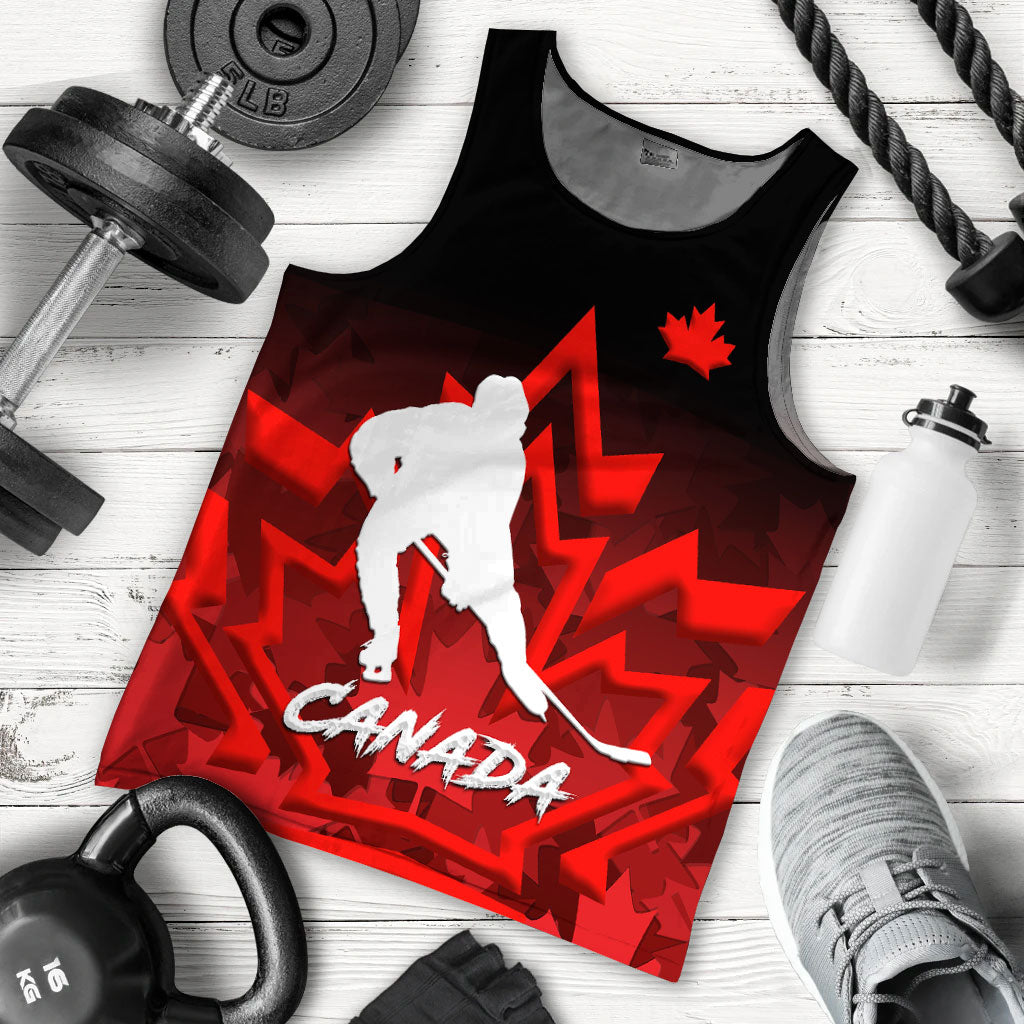 custom-personalised-canada-hockey-with-maple-leaf-men-tank-top