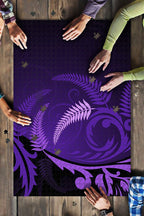 new-zealand-silver-fern-jigsaw-puzzle-purple