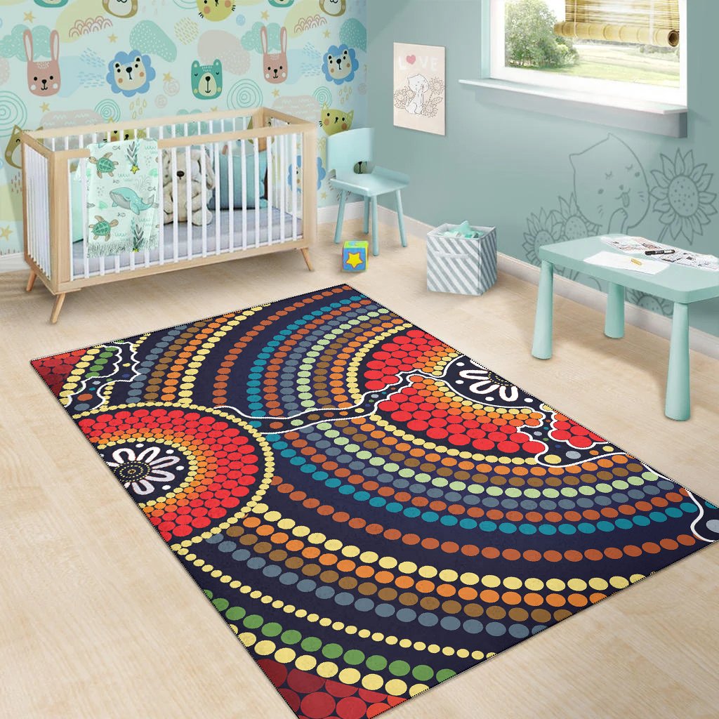 area-rug-aboriginal-dot-painting-rug-ver11