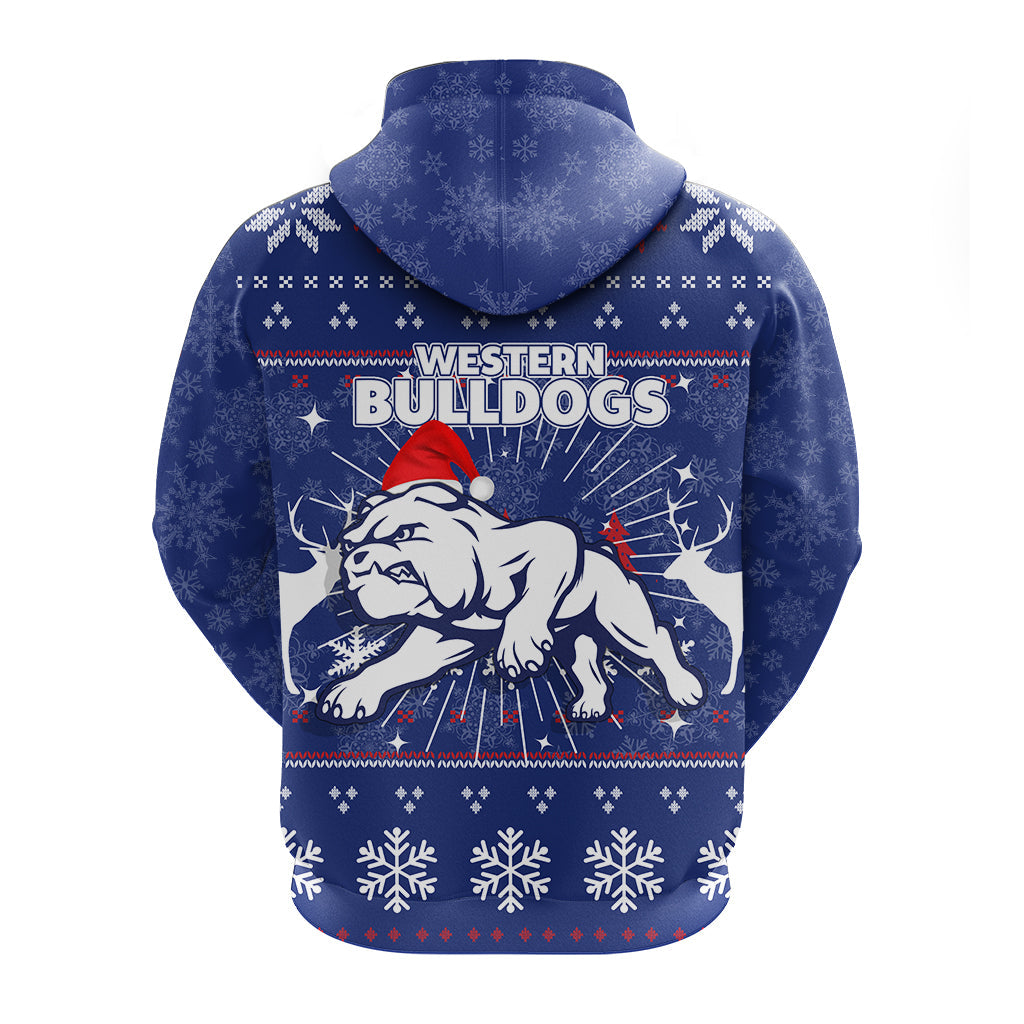 Western Bulldogs Hoodie - Christmas Ugly Style - LT12