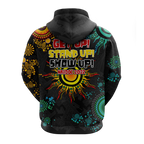 NAIDOC Week 2022 Aboriginal Art Unique Hoodie - LT12