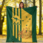 premium-blanket-australia-kangaroo-sign-national-color