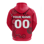 custom-personalised-western-sydney-wanderers-zip-hoodie-indigenous-dot-painting-art