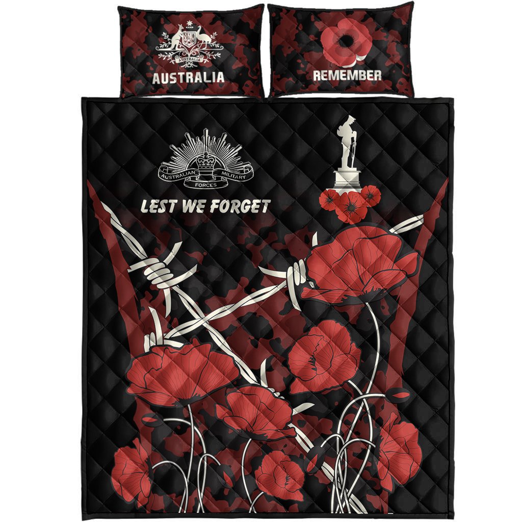 anzac-quilt-bed-set-anzac-with-remembrance-poppy-flower-ver2