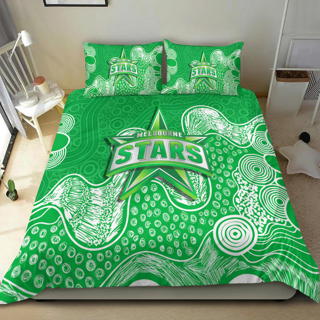 melbourne-stars-bedding-set-aboriginal-style-of-dot