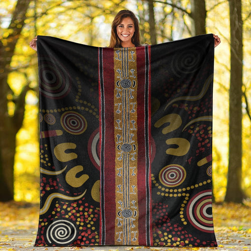blanket-aboriginal-dot-panting-art-stripe-lines