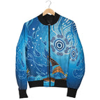 bomber-jacket-aboriginal-view-sea-with-fish-and-boat