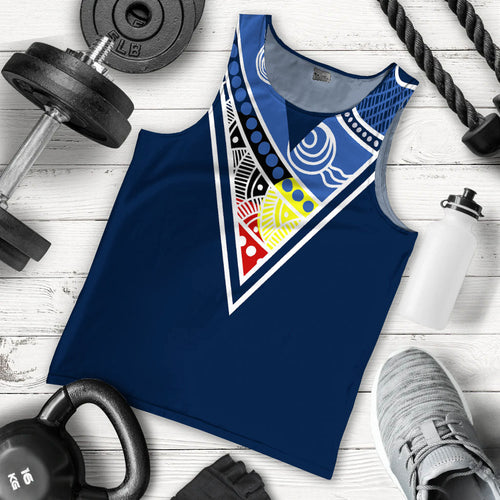 custom-personalised-cricket-victoria-men-tank-top-indigenous-dot-painting-art