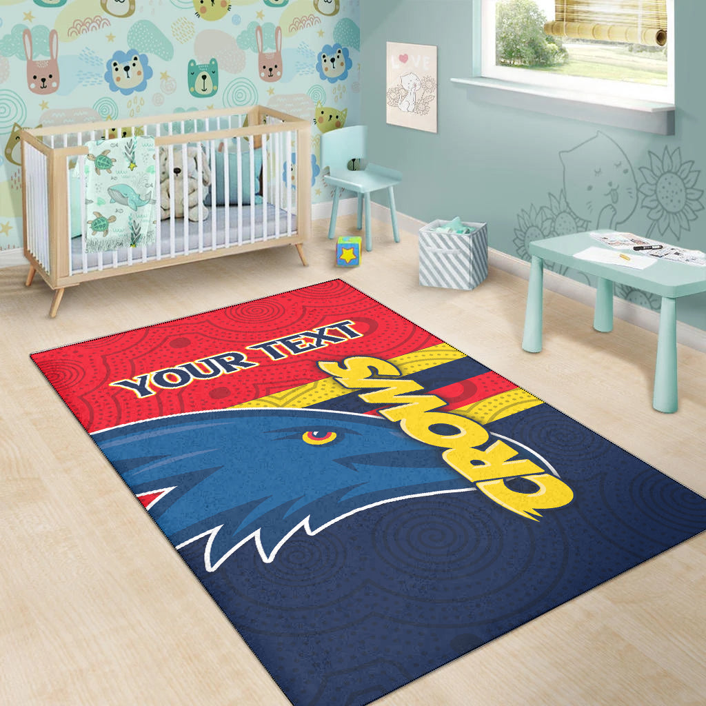 custom-personalised-adelaide-crows-area-rug-aboriginal-dot-painting