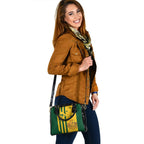 Shoulder Handbag -  Australia Kangaroo Sign National Color - Vibe Hoodie