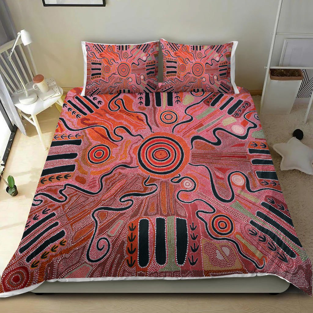aboriginal-bedding-set-indigenous-footprint-landscape