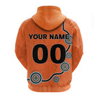 custom-personalised-brisbane-roar-hoodie-indigenous-dot-painting-art