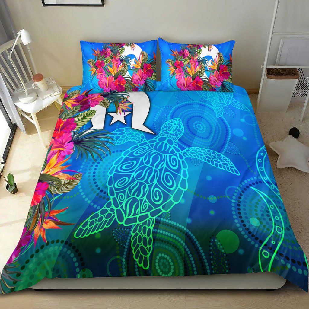 bedding-set-torres-strait-blue-sea-with-hibiscus