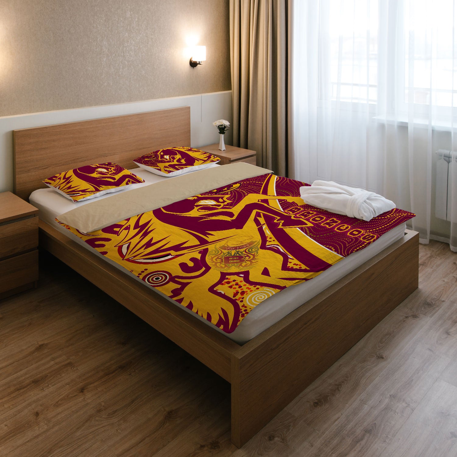 broncos-rugby-bedding-set-custom-brisbane-broncos-pride-with-tattoo-and-aboriginal-art-personalised-name-and-number-bedding-set