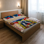 cowboys-rugby-anzac-day-watercolour-bedding-set-custom-remembrance-cowboys-with-poppy-flower