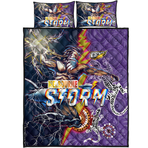 storm-aboriginal-rugby-quilt-bed-set-super-storm-thunder-power