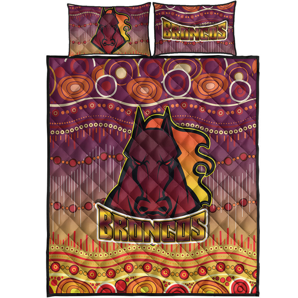 broncos-rugby-quilt-bed-set-horse-aboriginal-patterns-quilt-bed-set