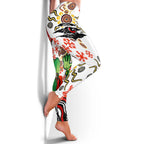 st-george-rugby-christmas-leggings-merry-christmas-green-dragons-indigenous-leggings