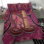 maroons-rugby-bedding-set-custom-maroons-kangaroo-bedding-set