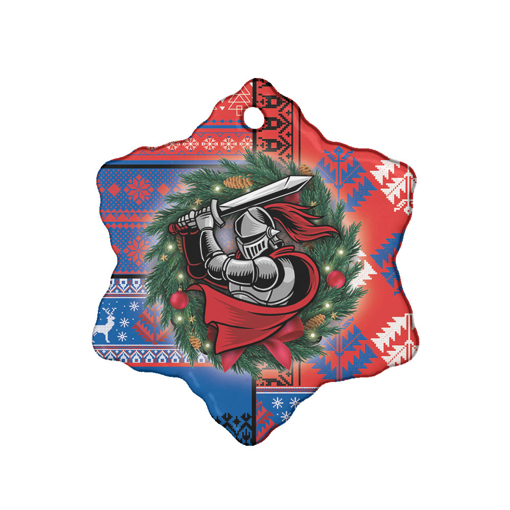 knights-rugby-ornaments-custom-christmas-snowflakes-knights-rugby-ball-ornaments