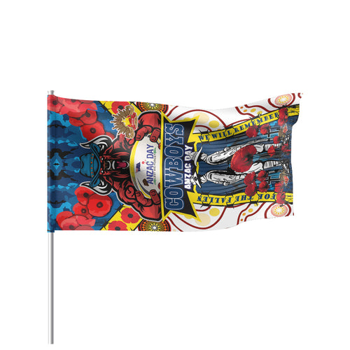 cowboys-rugby-anzac-flag-custom-remembrance-cowboys-with-rugby-ball-and-poppy-flower-flag