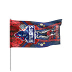 knights-rugby-anzac-watercolour-flag-custom-remembrance-indigenous-newcastle-knights-with-poppy-flower-flag