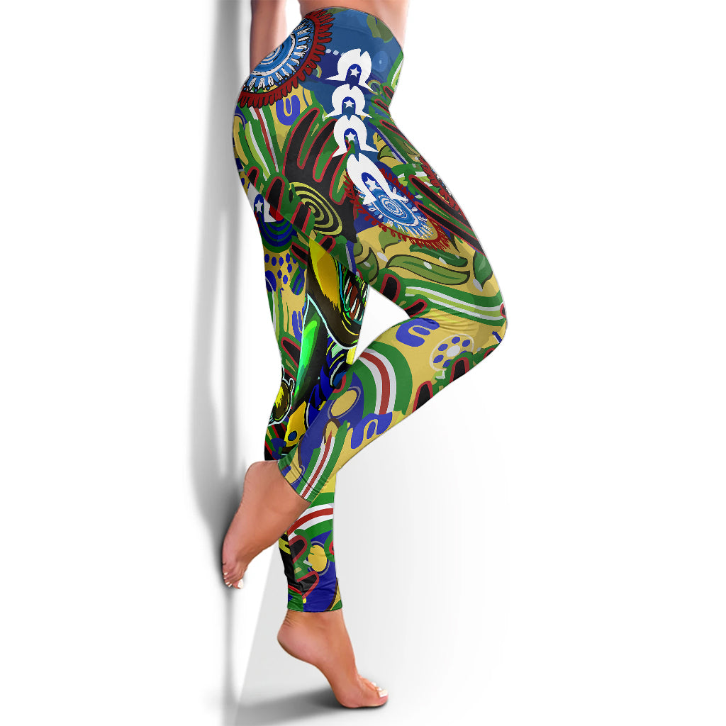 eels-rugby-naidoc-week-leggings-eels-getting-up-standing-up-and-showing-up-leggings