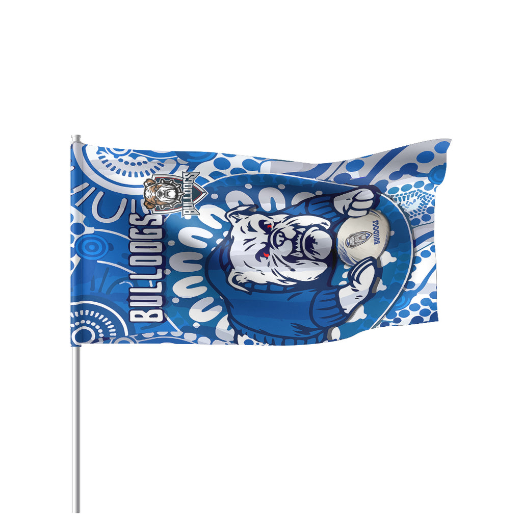 bulldogs-rugby-flag-custom-indigenous-bulldogs-with-rugby-ball-watercolour-flag