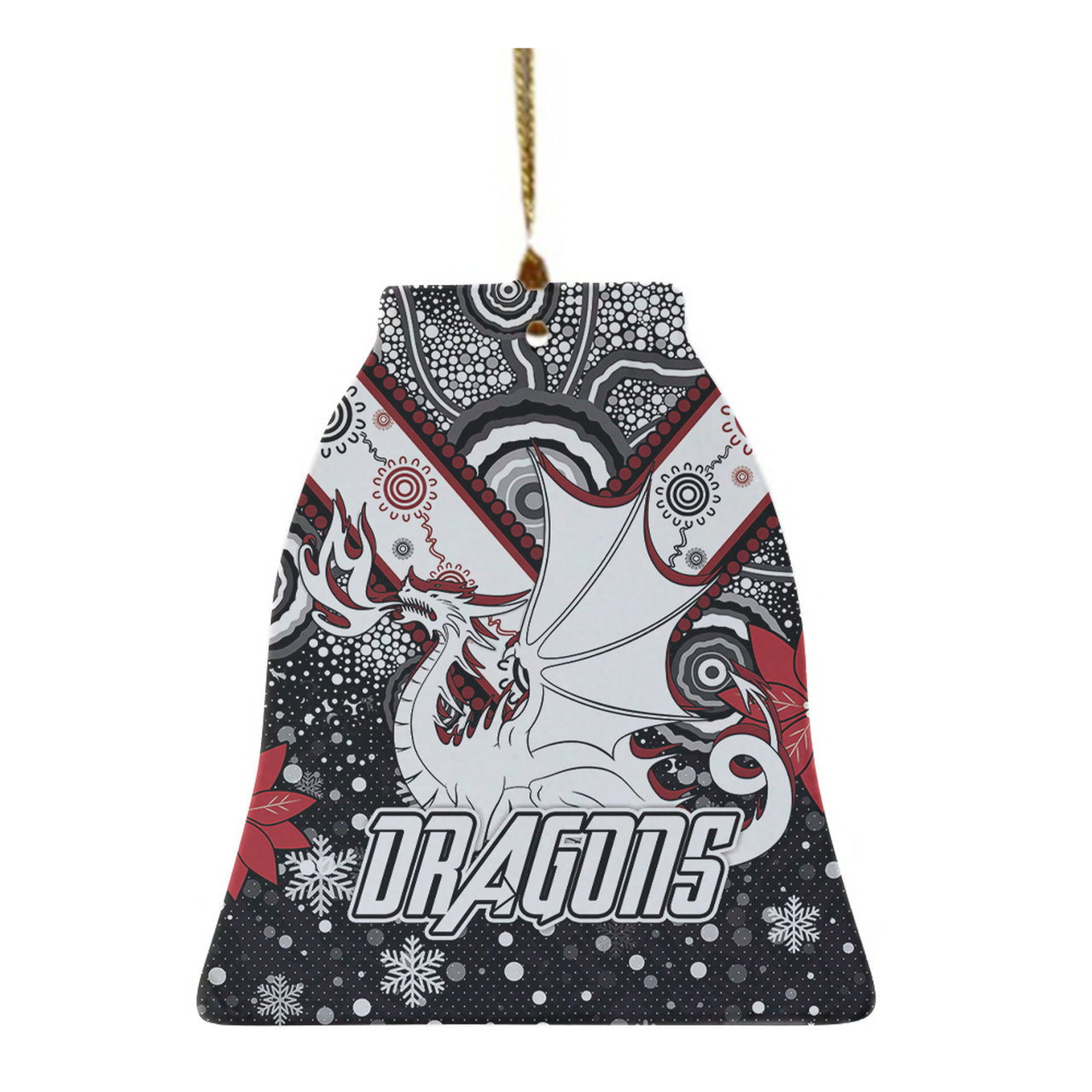 st-george-christmas-ceramic-ornament-christmas-indigenous-dragons