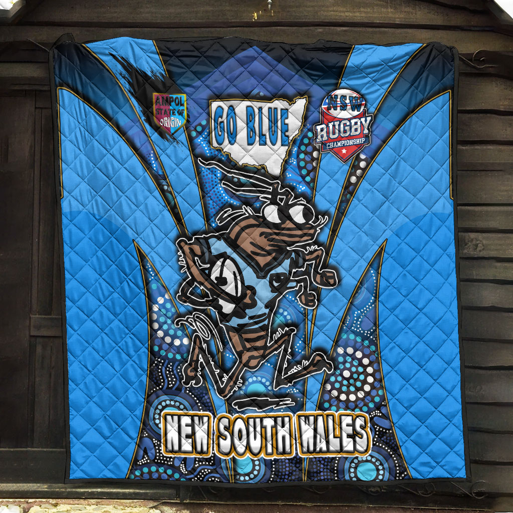 new-south-wales-rugby-league-team-quilt-new-south-wales-blues-mascot-with-aboriginal-art-state-of-origin-quilt