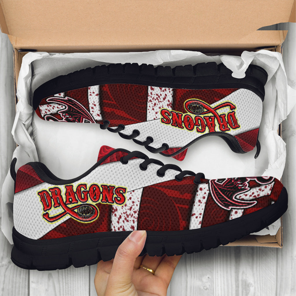 st-george-rugby-sneakers-dragons-with-rugby-ball-aboriginal-patterns-sneakers