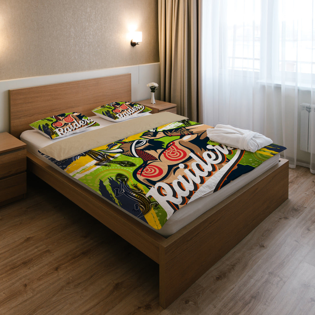 raiders-2022-custom-aboriginal-bedding-set-the-indigenous-viking-soul