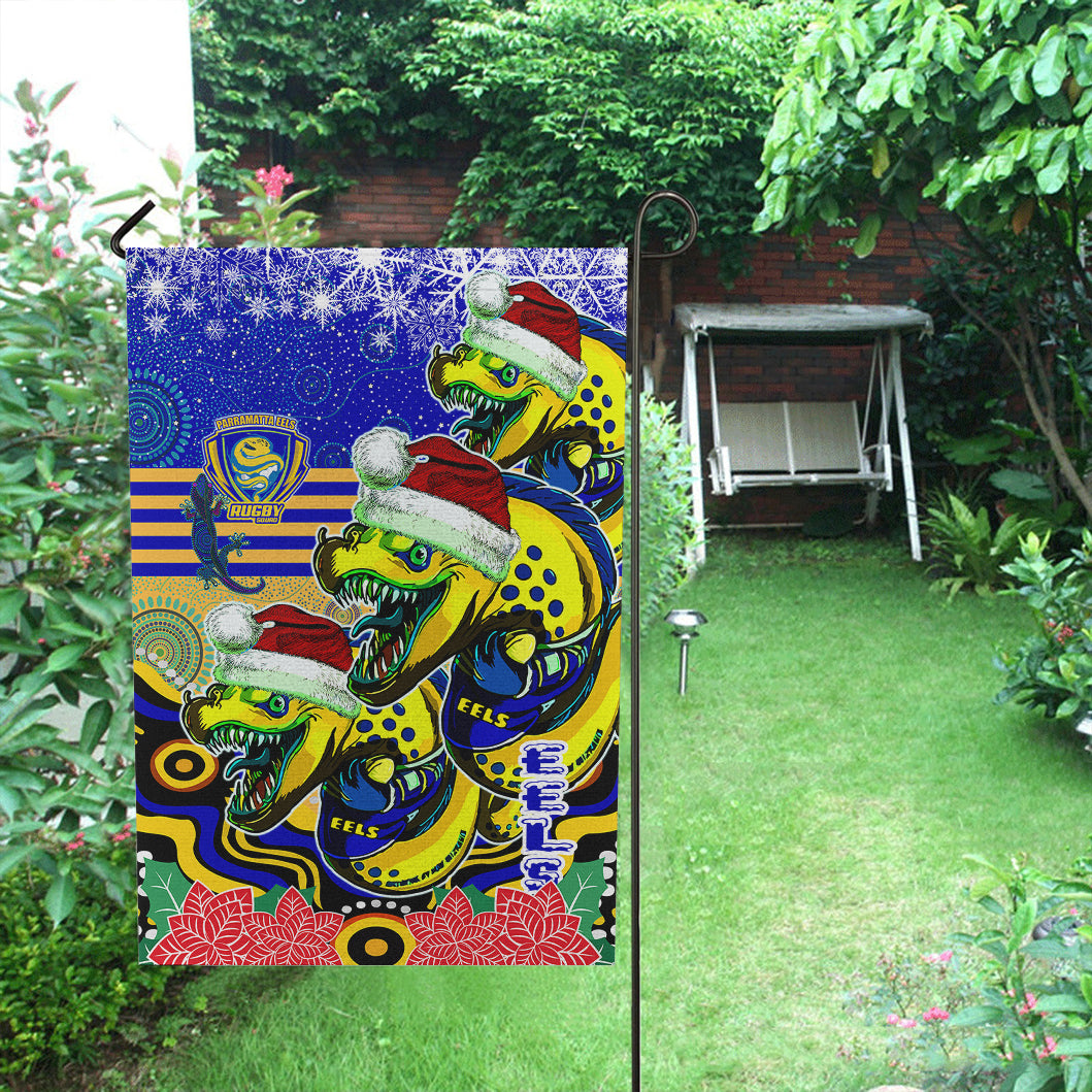 parramatta-eels-rugby-christmas-flag-custom-christmas-super-eels-squad-indigenous-flag